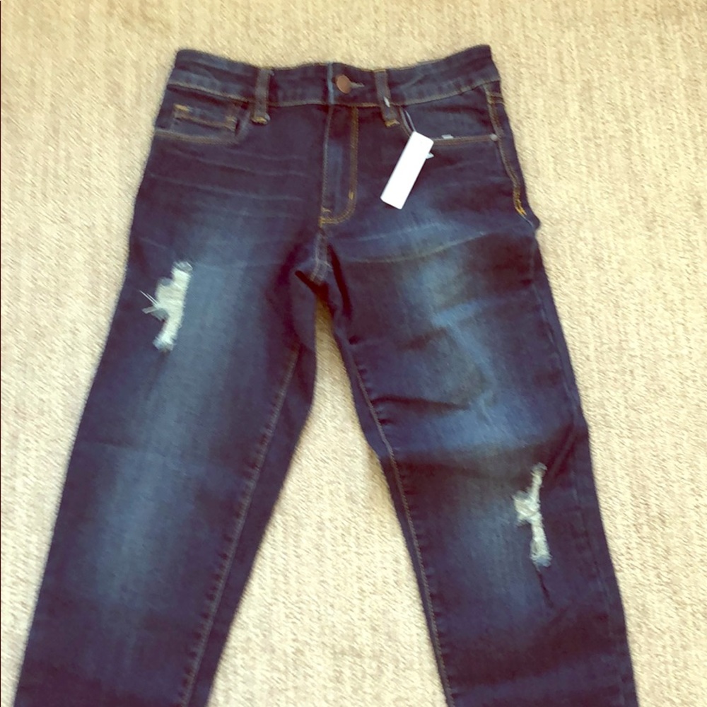 NWT Treasure & Bond distressed jeans.   size 12.